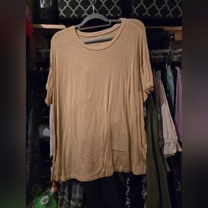 Casual mustard Women's Top